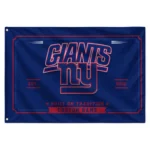 New York Giants House Flag Customized Ornate Border Blue Best Selling