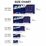 New York Giants House Flag Personalized Action Streaks Blue Best Selling
