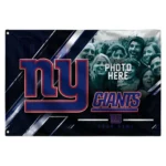 New York Giants House Flag Personalized Diagonal Stripes Blue Best Selling
