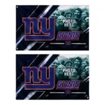 New York Giants House Flag Personalized Diagonal Stripes Blue Best Selling