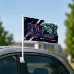 New York Giants House Flag Personalized Diagonal Stripes Blue Best Selling
