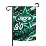 New York Jets Garden Flag Custom Glowing Star Green Best Selling