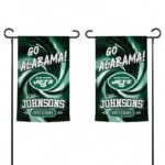 New York Jets Garden Flag Custom Swirl Vortex Green Best Selling