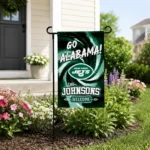 New York Jets Garden Flag Custom Swirl Vortex Green Best Selling
