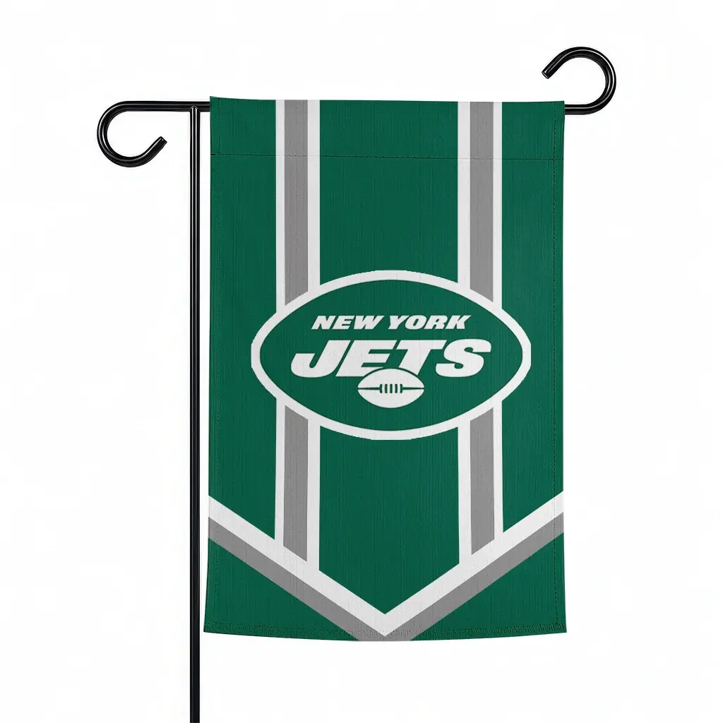 New York Jets Garden Flag Personalized Chevron Stripes Green Best Selling New York Jets Garden Flag Personalized Chevron Stripes Green Best Selling