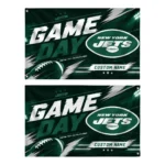 New York Jets House Flag Custom Action Streaks Green Best Selling