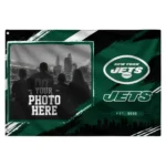 New York Jets House Flag Customized Framed Photo Green Black Best Selling