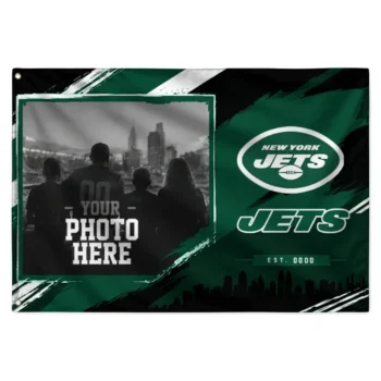 New York Jets House Flag Customized Framed Photo Green Black Best Selling