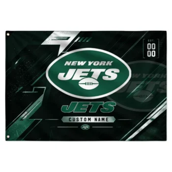 New York Jets House Flag Customized Speed Slashes Green Best Selling