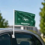 New York Jets House Flag Personalized Ornate Border Green Best Selling