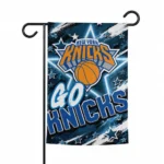 New York Knicks Garden Flag Custom Glowing Star Blue Best Selling