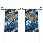 New York Knicks Garden Flag Custom Glowing Star Blue Best Selling