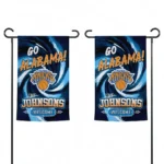 New York Knicks Garden Flag Custom Swirl Vortex Blue Best Selling