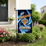 New York Knicks Garden Flag Custom Swirl Vortex Blue Best Selling