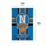 New York Knicks Garden Flag Personalized Circle Medallion Blue Best Selling