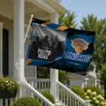 New York Knicks House Flag Customized Framed Photo Blue Black Best Selling