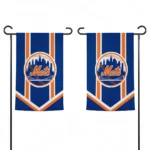 New York Mets Garden Flag Customized Chevron Stripes Blue Best Selling