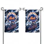 New York Mets Garden Flag Personalized Glowing Star Blue Best Selling