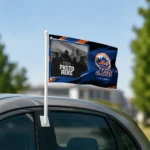 New York Mets House Flag Custom Framed Photo Blue Black Best Selling