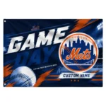 New York Mets House Flag Customized Tech Panels Blue Best Selling