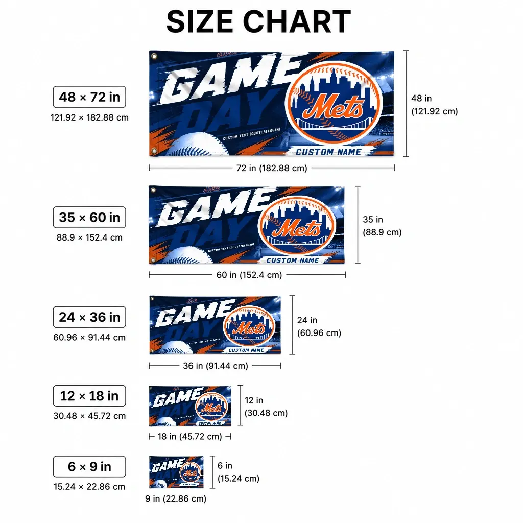 New York Mets House Flag Customized Tech Panels Blue High Quality New York Mets House Flag Customized Tech Panels Blue High Quality