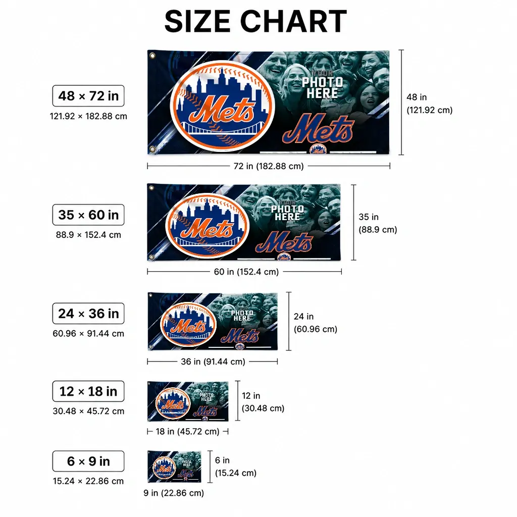 New York Mets House Flag Personalized Diagonal Stripes Blue High Quality New York Mets House Flag Personalized Diagonal Stripes Blue High Quality