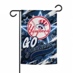 New York Yankees Garden Flag Custom Glowing Star Navy Best Selling