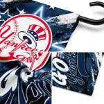 New York Yankees Garden Flag Custom Glowing Star Navy Best Selling