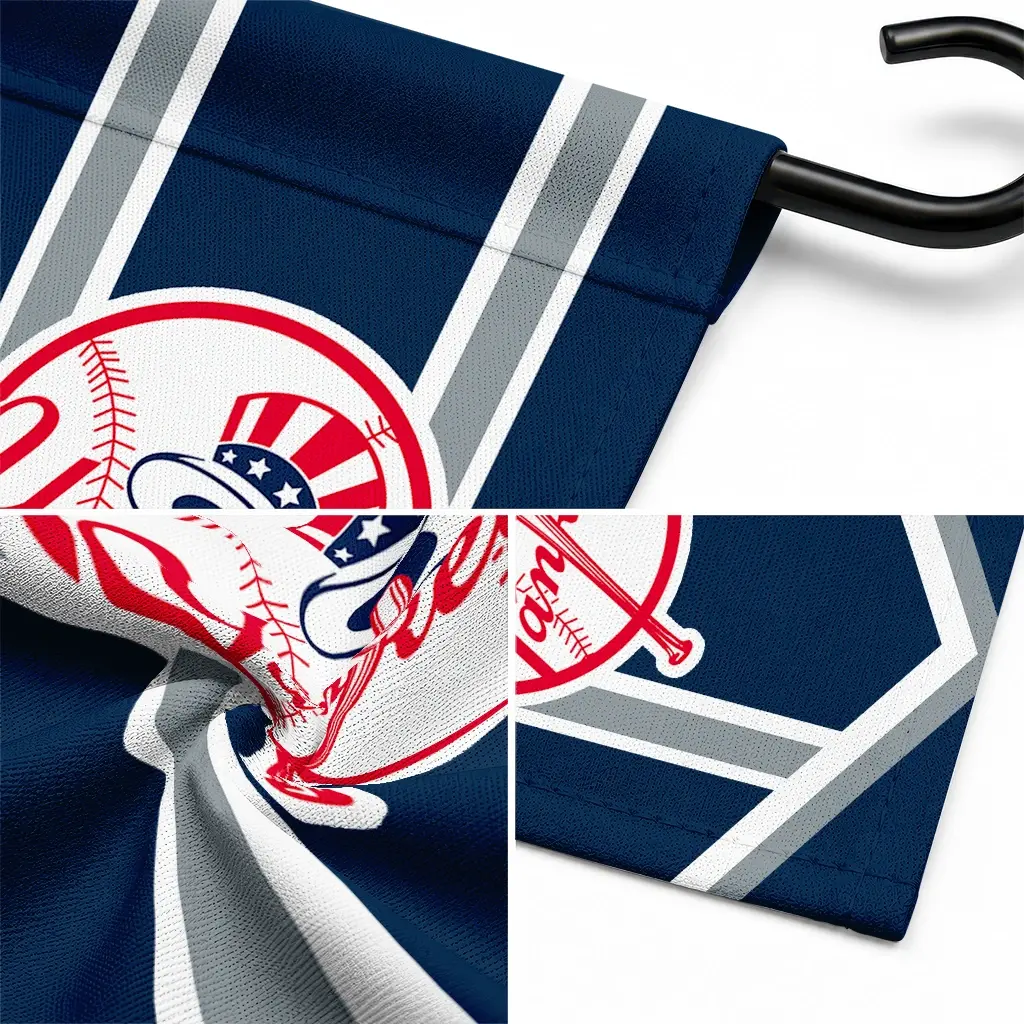New York Yankees Garden Flag Personalized Chevron Stripes Navy Latest Model New York Yankees Garden Flag Personalized Chevron Stripes Navy Latest Model