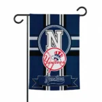 New York Yankees Garden Flag Personalized Circle Medallion Navy Best Selling