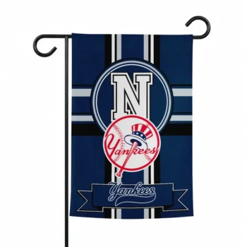New York Yankees Garden Flag Personalized Circle Medallion Navy Best Selling