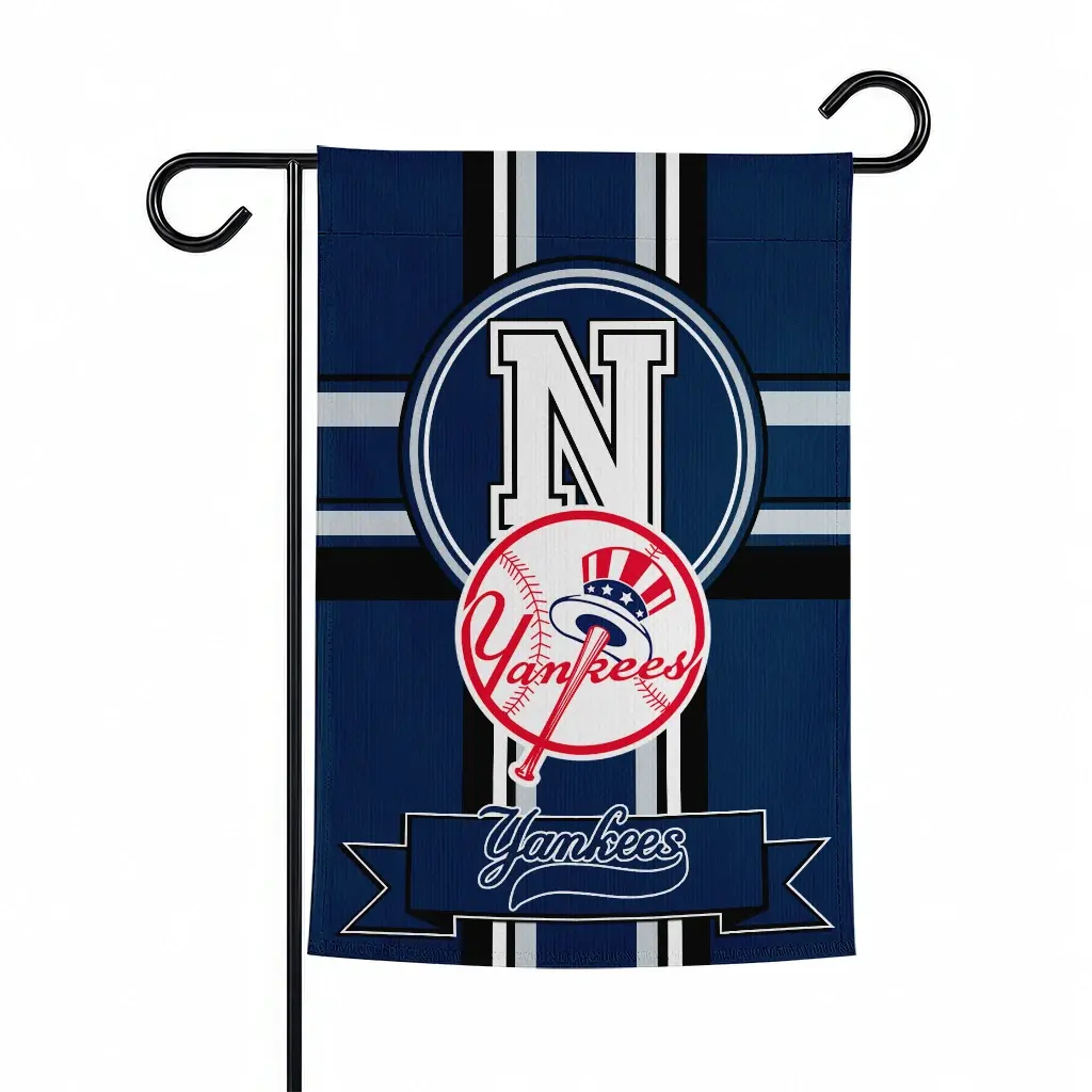 New York Yankees Garden Flag Personalized Circle Medallion Navy Best Selling New York Yankees Garden Flag Personalized Circle Medallion Navy Best Selling