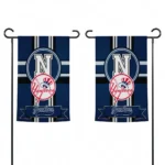 New York Yankees Garden Flag Personalized Circle Medallion Navy Best Selling