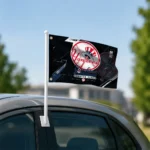 New York Yankees House Flag Customized Speed Slashes Navy Best Selling