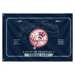 New York Yankees House Flag Personalized Ornate Border Navy Best Selling