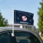New York Yankees House Flag Personalized Ornate Border Navy Best Selling