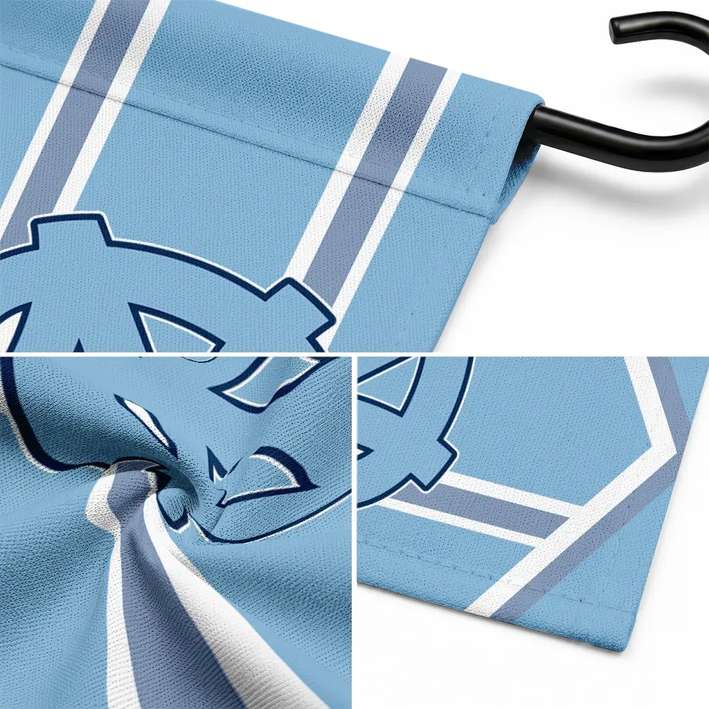 North Carolina Tar Heels Garden Flag Custom Chevron Stripes Light Blue Latest Model North Carolina Tar Heels Garden Flag Custom Chevron Stripes Light Blue Latest Model
