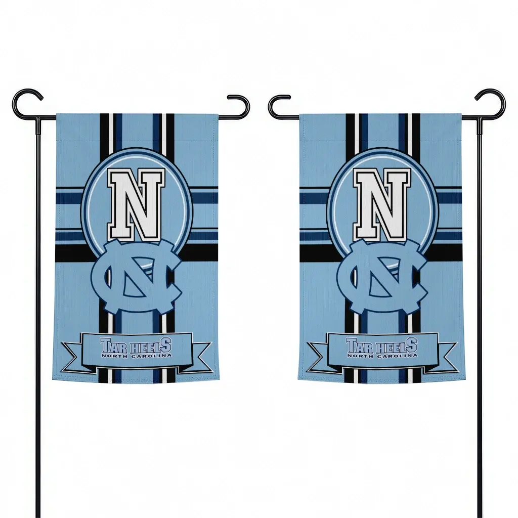 North Carolina Tar Heels Garden Flag Custom Circle Medallion Light Blue Fashion Forward North Carolina Tar Heels Garden Flag Custom Circle Medallion Light Blue Fashion Forward