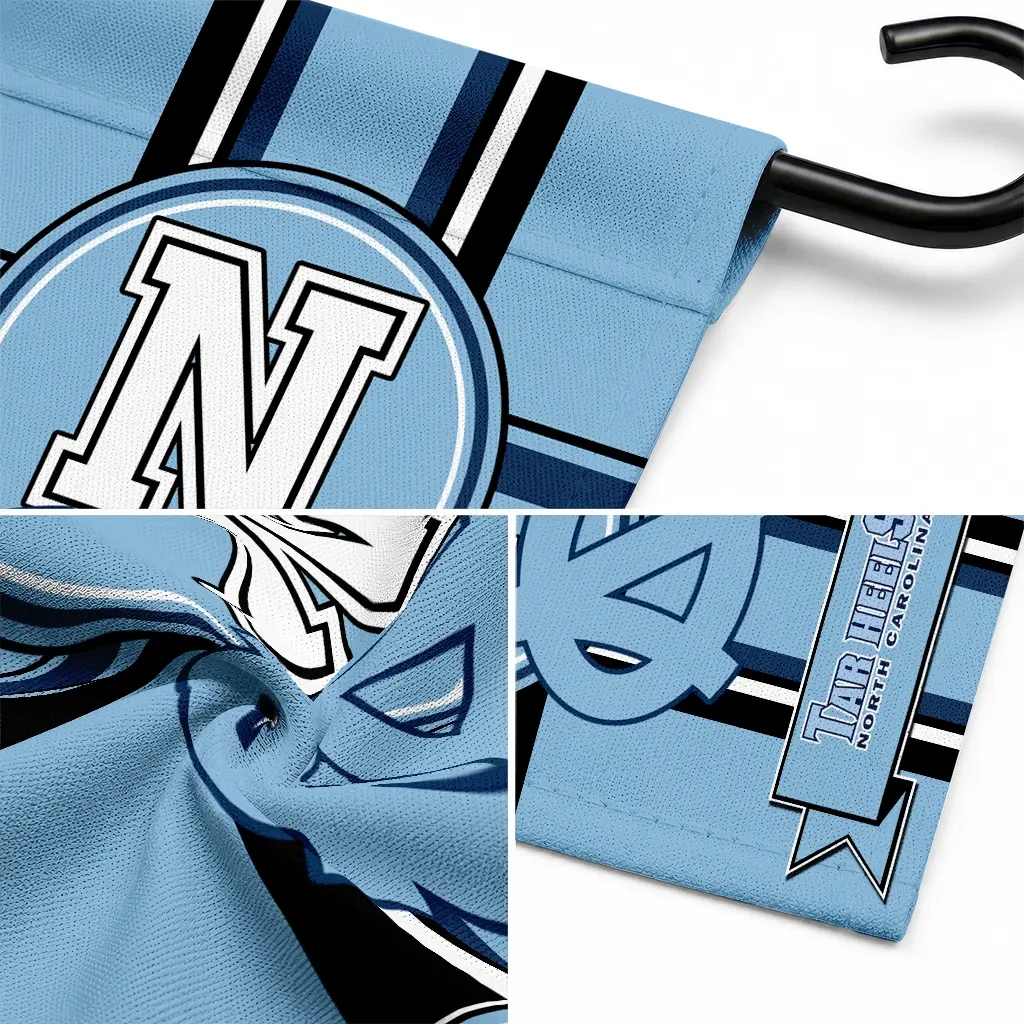 North Carolina Tar Heels Garden Flag Custom Circle Medallion Light Blue Latest Model North Carolina Tar Heels Garden Flag Custom Circle Medallion Light Blue Latest Model