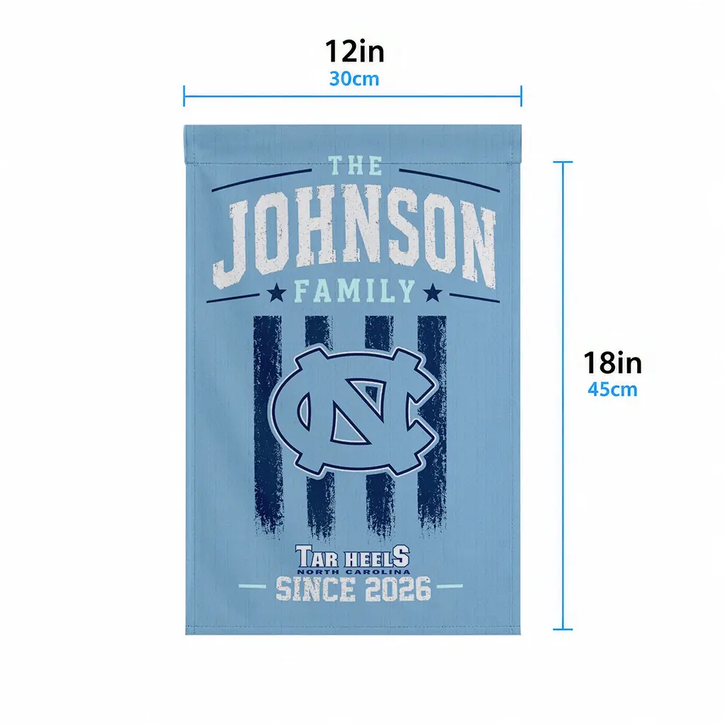 North Carolina Tar Heels Garden Flag Personalized Distressed Stripes Light Blue High Quality North Carolina Tar Heels Garden Flag Personalized Distressed Stripes Light Blue High Quality