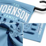 North Carolina Tar Heels Garden Flag Personalized Distressed Stripes Light Blue Best Selling