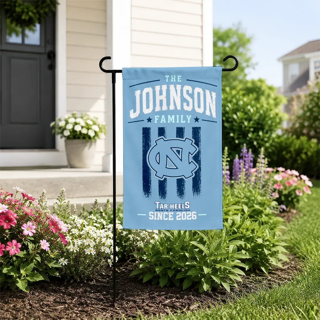 North Carolina Tar Heels Garden Flag Personalized Distressed Stripes Light Blue New Arrival North Carolina Tar Heels Garden Flag Personalized Distressed Stripes Light Blue New Arrival