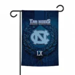 North Carolina Tar Heels Garden Flag Personalized Laurel Wreath Light Blue Best Selling