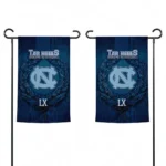 North Carolina Tar Heels Garden Flag Personalized Laurel Wreath Light Blue Best Selling