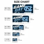 North Carolina Tar Heels House Flag Customized Action Streaks Light Blue Best Selling