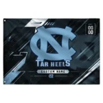 North Carolina Tar Heels House Flag Personalized Speed Slashes Light Blue Best Selling