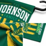 North Dakota State Bison Garden Flag Custom Distressed Stripes Green Best Selling