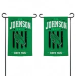North Texas Mean Green Garden Flag Custom Distressed Stripes Green Best Selling