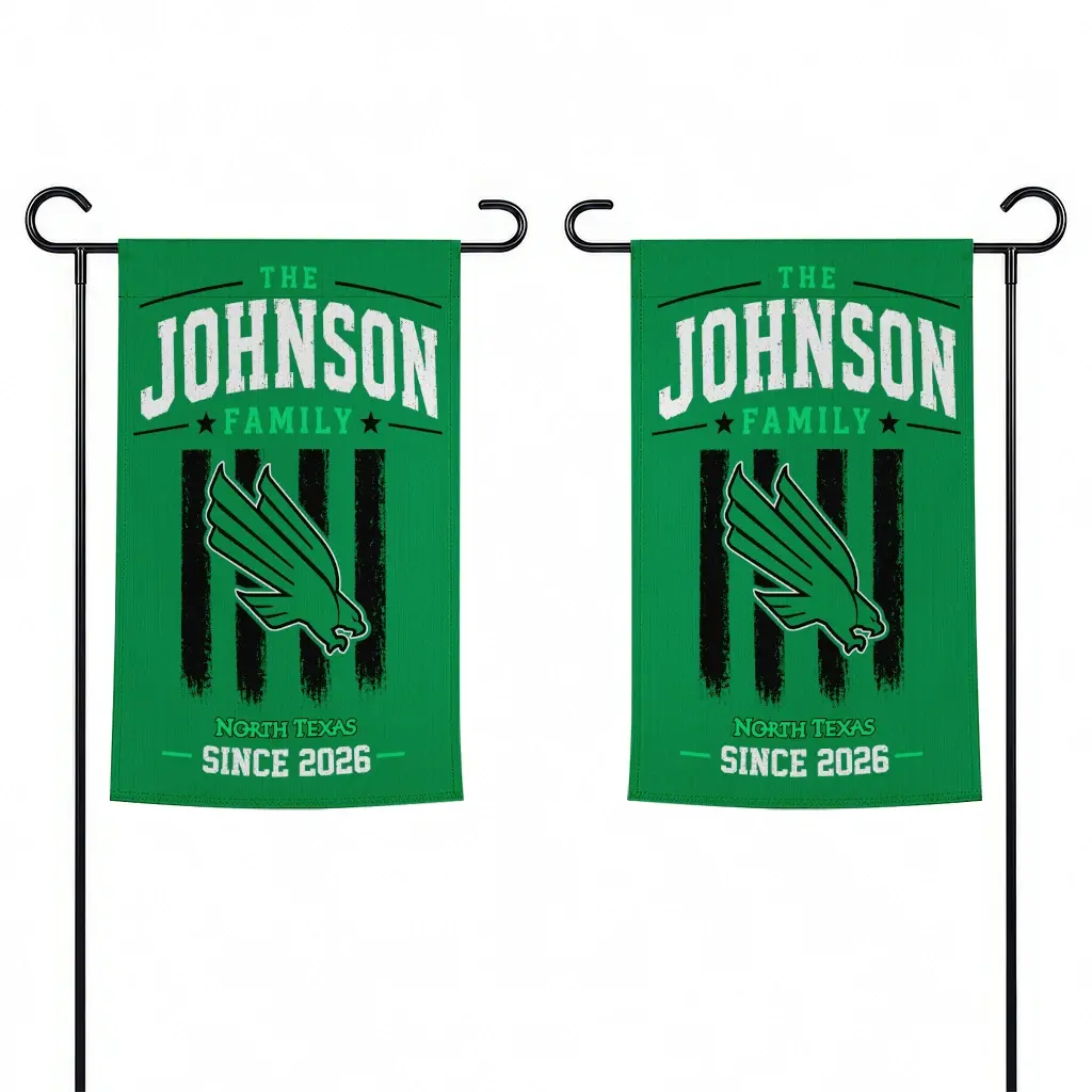 North Texas Mean Green Garden Flag Custom Distressed Stripes Green Fashion Forward North Texas Mean Green Garden Flag Custom Distressed Stripes Green Fashion Forward