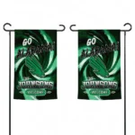 North Texas Mean Green Garden Flag Personalized Swirl Vortex Green Best Selling